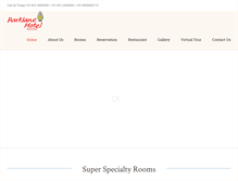 Tablet Screenshot of parklanemysore.com